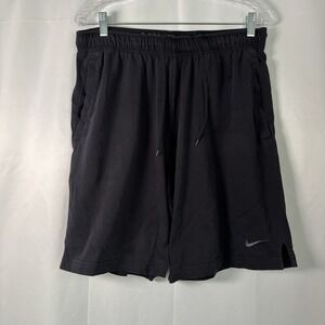 Nike Men's Black Dri-Fit Shorts Athletic Black XL